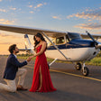 Romantic 30-Minute Private Cessna 172 Flight Experience Over Mumbai Skyline with Romantic Celebration Setup