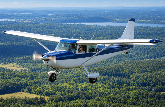 Romantic 30-Minute Private Cessna 172 Flight Experience Over Mumbai Skyline with Romantic Celebration Setup