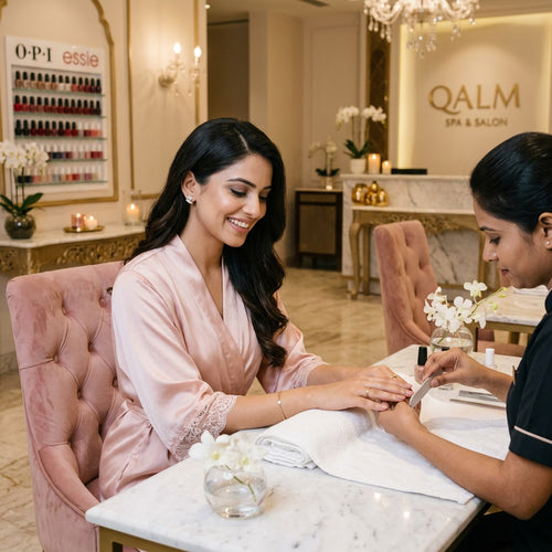 Pampering 30-Minute Express Manicure at The Qalm Spa & Salon - Indore Marriott Hotel