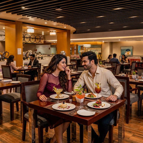 Dining Experience for Two at The Square Novotel Mumbai Juhu Beach Juhu, Mumbai