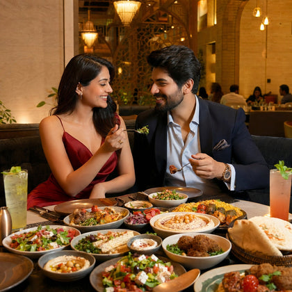 Middle Eastern Set Meal Experience for Two at Zima Gourmet Mumbai