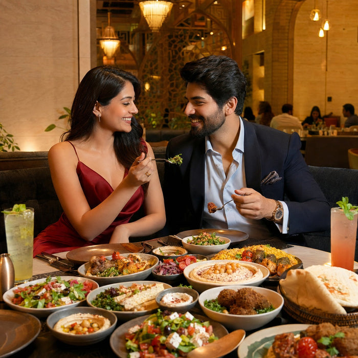 Middle Eastern Set Meal Experience for Two at Zima Gourmet Mumbai