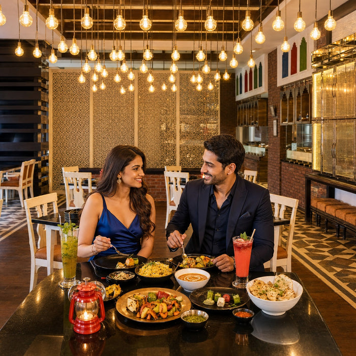 Signature Vegetarian Set Menu Experience for Two at Tonic & Tandoor, Radisson Blu Mumbai International Airport