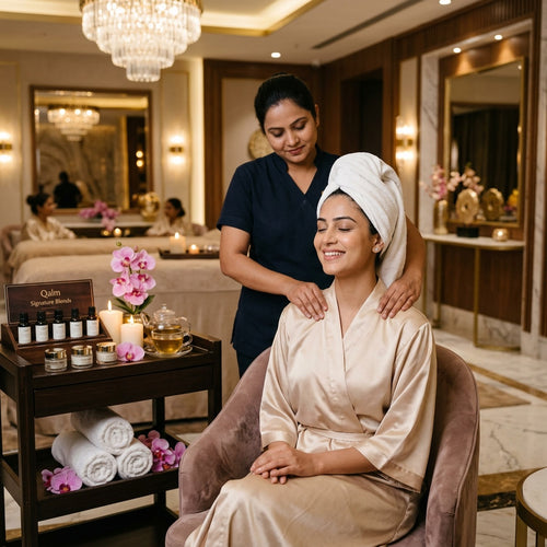 Glamorous 60-Minute Solo Wellness Ritual at The Qalm Spa & Salon - Indore Marriott Hotel