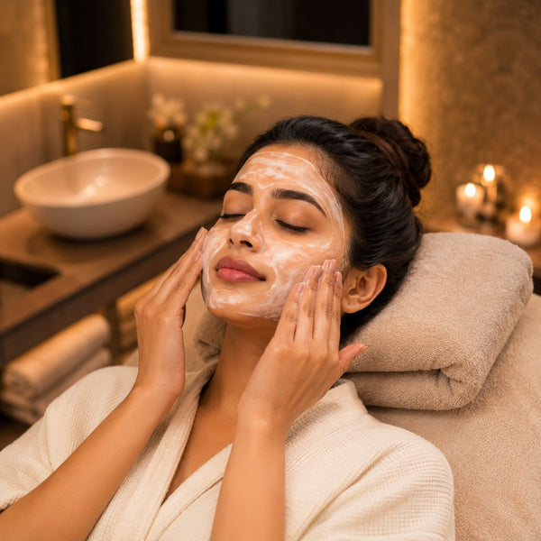 Refreshing  30-Minute Cleansing Facial at The Qalm Spa & Salon - Indore Marriott Hotel