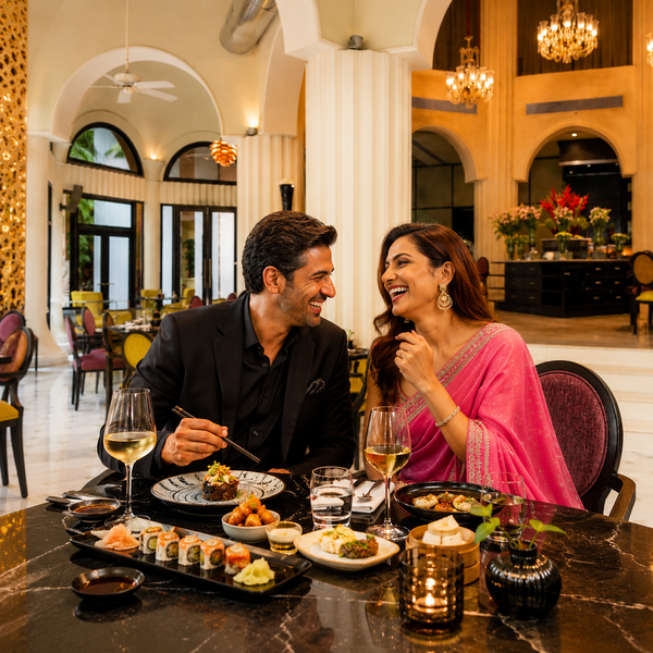 Pan-Asian Opulence Set Menu Dinner Experience for Two at Zen, The Leela Palace Bengaluru