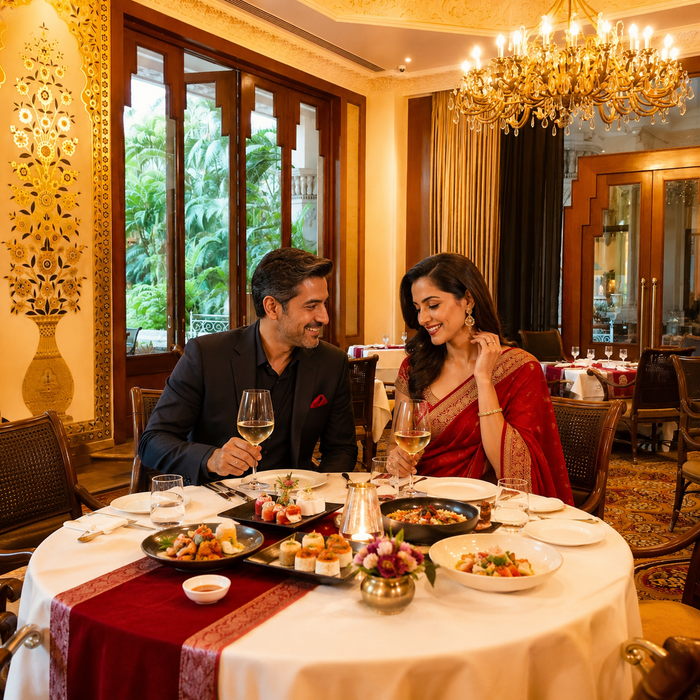 Pan-Asian Indulgence Set Menu Dining Experience for Two at Zen, The Leela Palace Bengaluru