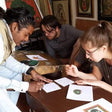 Curated Traditional miniature painting class at Pacific Art