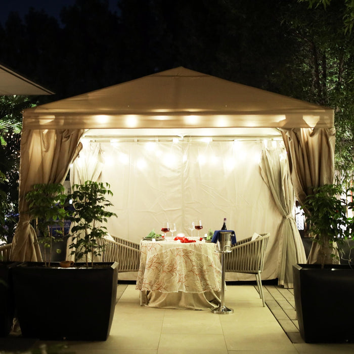 Romantic Cabana Alfresco Romance by Hilton