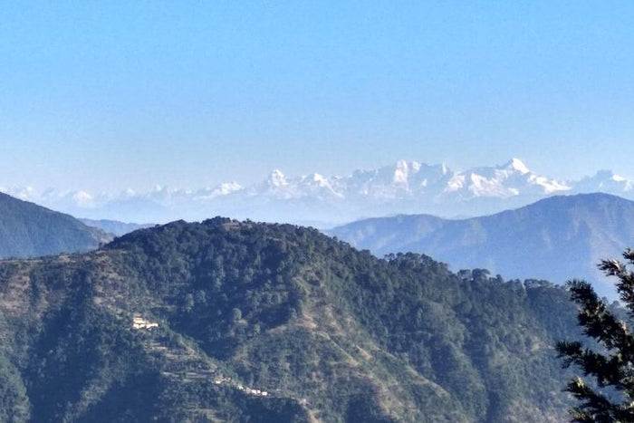 Kedarnath Peak View after Sunrise