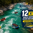 Thrilling 12km White Water River Rafting Experience in Rishikesh
