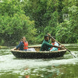 Scenic Traditional Coracle Ride in Kerala by Bond Safari Kovalam