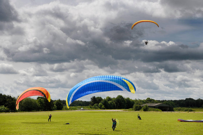 Paramotoring at Brahmaputra Carnival, Assam