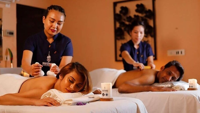 1-Hour Couple Deep Tissue Massage at Meghavi Wellness Spa - Whitefield Nexus Mall Bengaluru