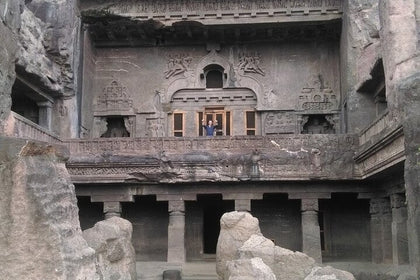Iconic Amazing World Heritage Site Ellora Caves one day Trip in AC Car