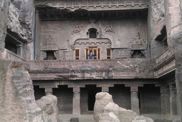 Iconic Amazing World Heritage Site Ellora Caves one day Trip in AC Car