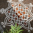 Curated 1-Hour Traditional Kolam Art class using Colored Flour with Guide