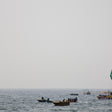 Parasailing at Vagator Beach, North Goa