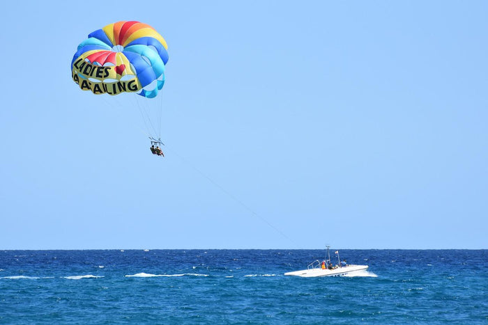 Parasailing in Kovalam