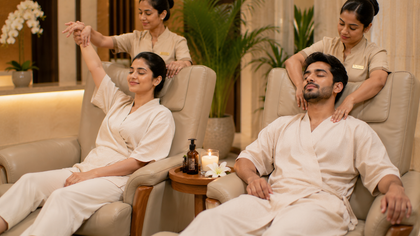 Relaxing One-Hour Couple Swedish Massage at Meghavi Wellness Spa - Novotel Kolkata