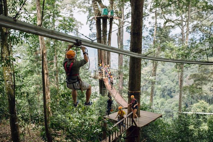 Roller Coaster Zipline in Rishikesh