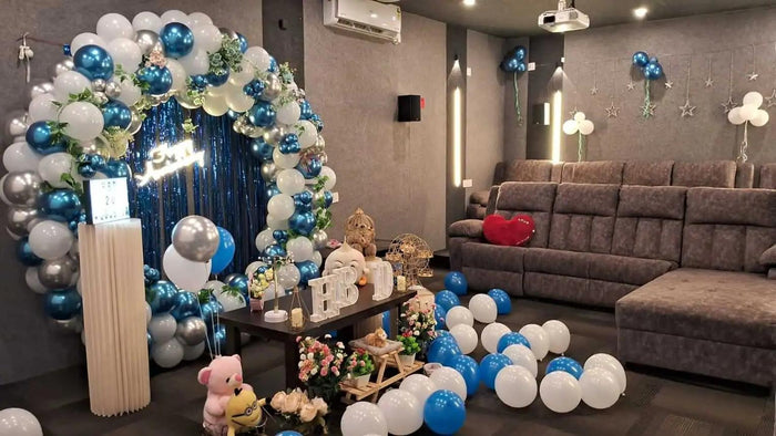 Premium Sapphire Family Celebration with Private Theatre and Fog Entry