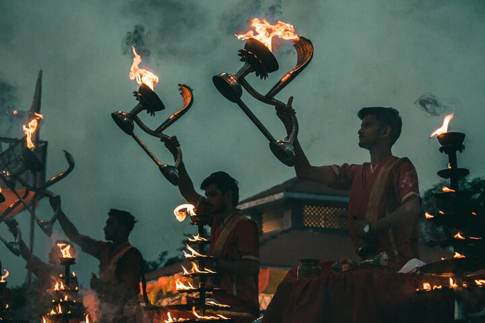 Ganga Aarti at Ghats of Varanasi
