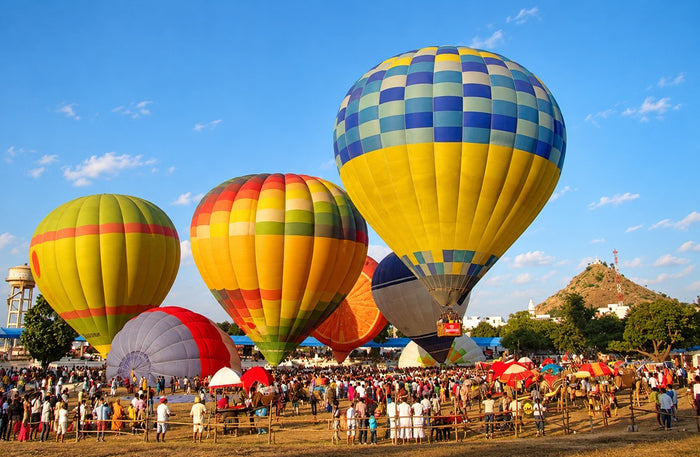Hot Air Balloon Adventure Gift Box: Discover Stunning Landscapes from the Skies Across India