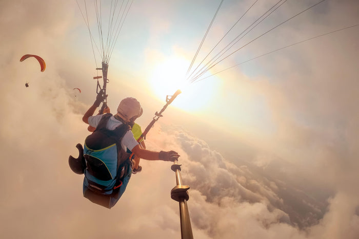 Paragliding in Nandi Hills