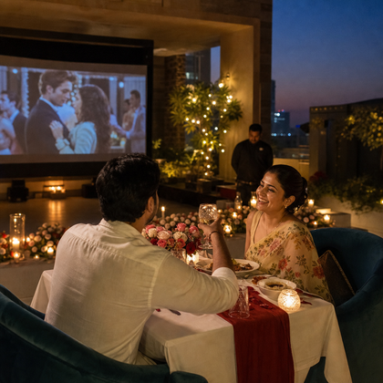 Private Movie Screening & Celebration for Two in Gurugram