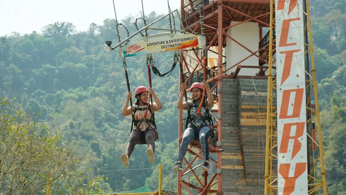 Thrilling 113M Giant Swing Experience in Rishikesh with Video