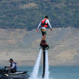 Flyboarding in Rishikesh