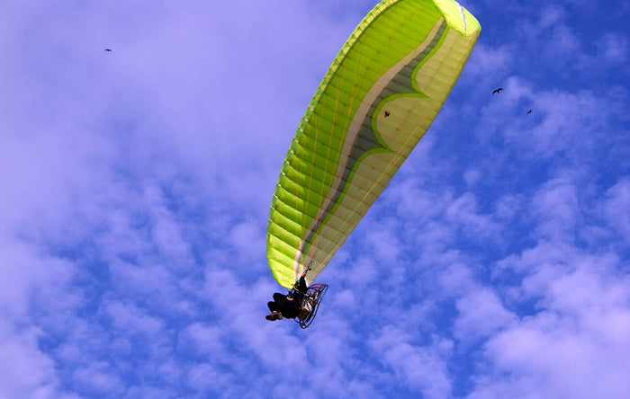 Powered Paragliding in Nandi Hills, Karnataka
