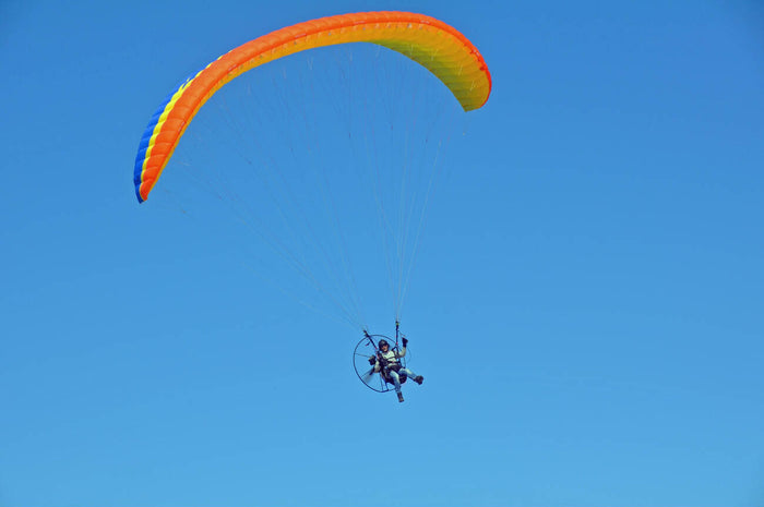 Power Paragliding at Arambol Beach, Goa