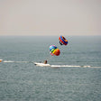 Parasailing in Kovalam