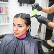 Stylish Medium Length Hair Colour Experience at The Qalm Spa & Salon - Indore Marriott Hotel