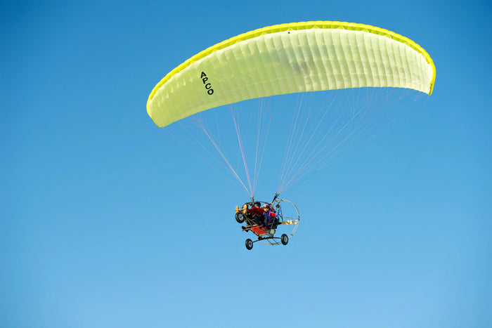 Paramotoring in Jim Corbett