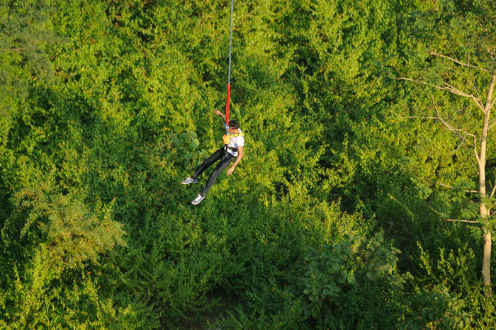 Valley Rope Jump in Rishikesh by Jumpin Heights
