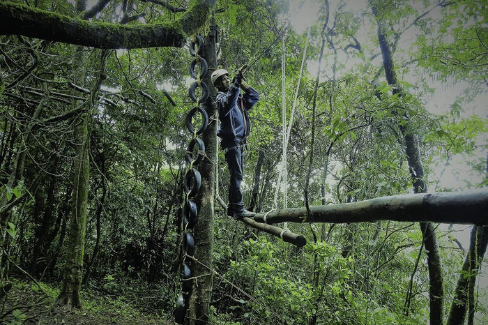 High Rope Adventure Activities in Coorg