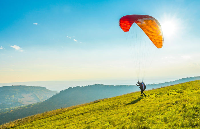 Paragliding in Nandi Hills
