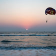 Parasailing in Havelock