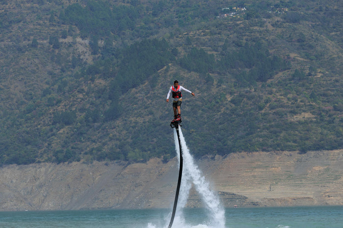 Flyboarding in Rishikesh