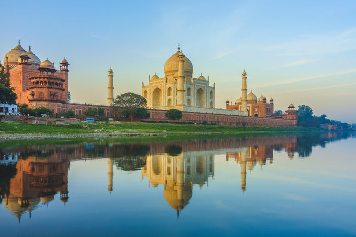 Boat Ride at the Taj Mahal