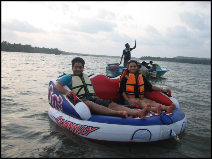 Bumper Boat Ride at Digha Beach, West Bengal