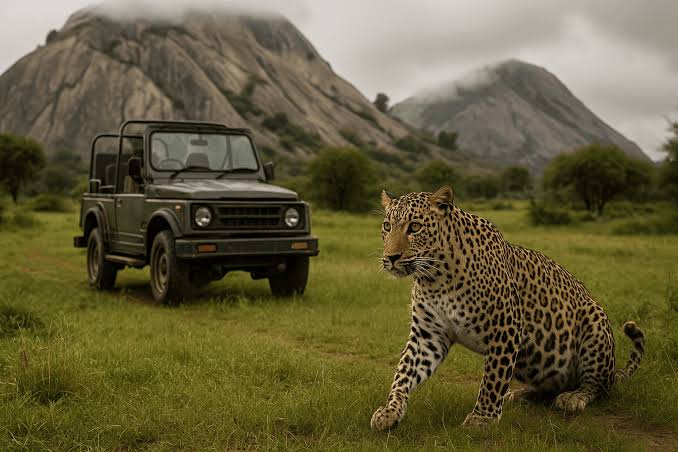 Evening Leopard Safari Experience in Jawai Leopard Conservation Area for One
