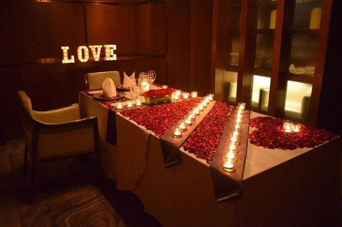 Romantic Continental Candlelight Dinner Experience for Two in Bengaluru