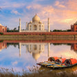 Boat Ride at the Taj Mahal