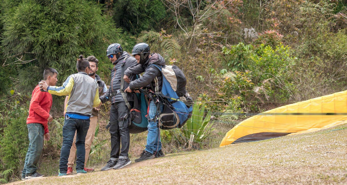 Paragliding in Mussoorie