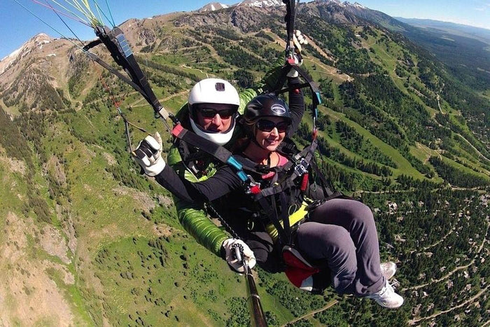 Paragliding in Solang Valley, Manali