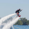 Flyboarding in Barnala
